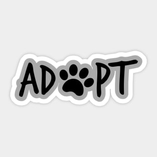 Adopt Sticker